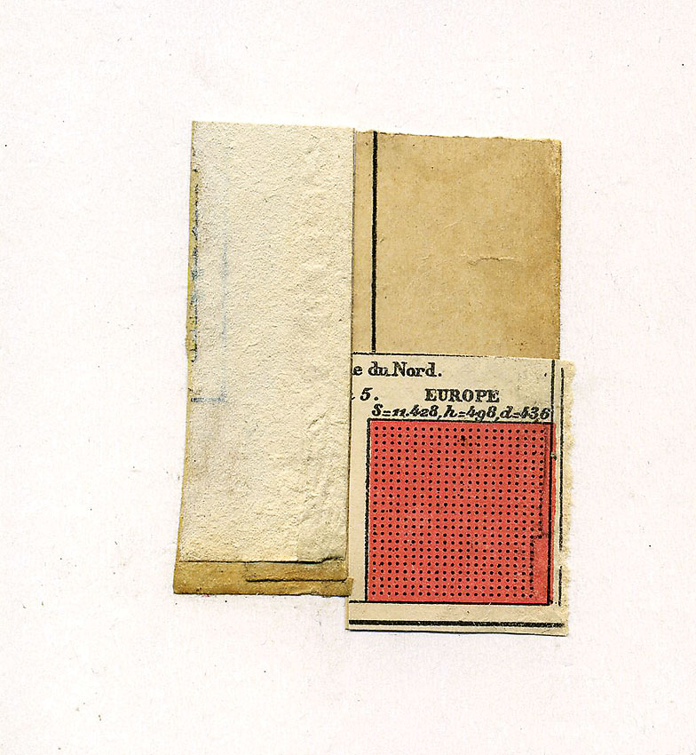 Série Atlas II, 9 x 8,3 cm