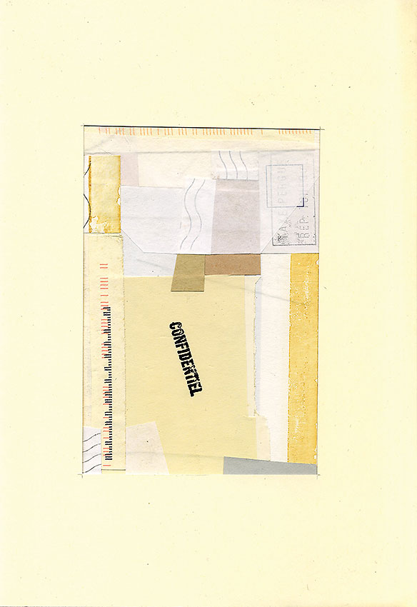 Confidentiel, 16,8 x 11,3 cm