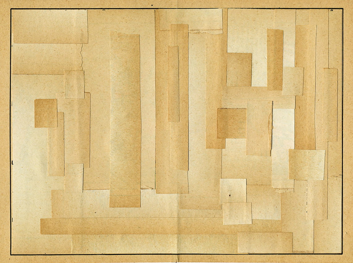 Série II, Carte et plan : sans titre (8), 12,5 x 17 cm